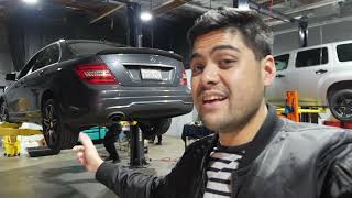 What Spacer Size Should You Put on your Mercedes C250 W204
