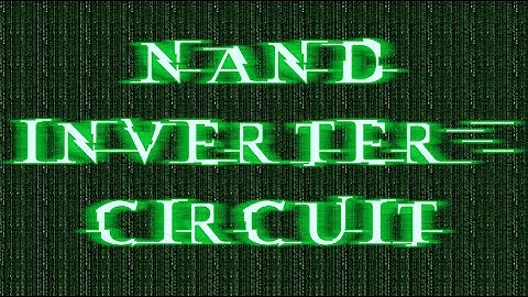 Nand Gate Implementation of Inverter Gate
