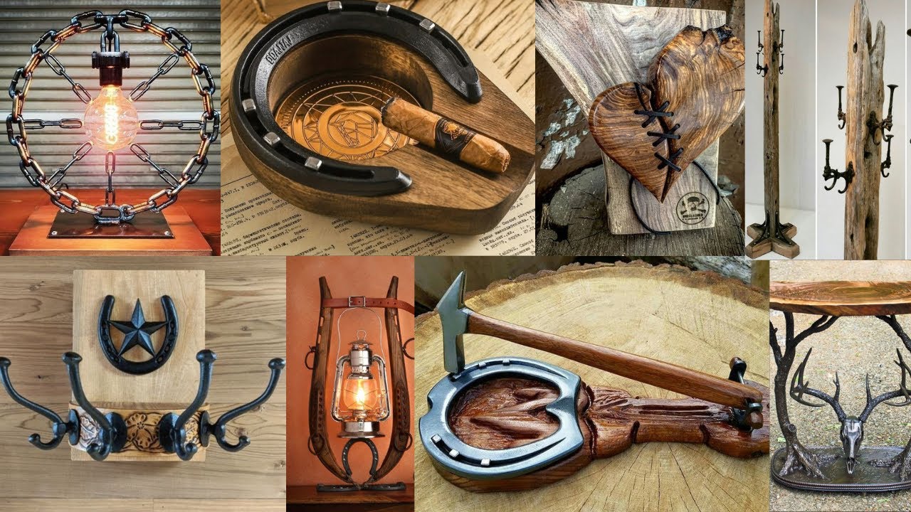 Creative Fusion Transform Wood and Metal Scraps into Trendy Home Décor ...