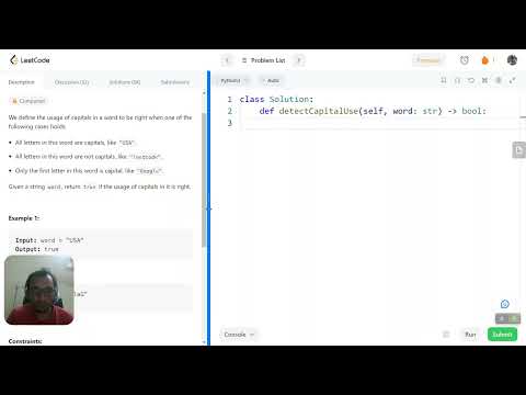 Detect Capital | LeetCode | Python