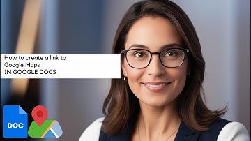 How to create a link to Google Maps in Google Docs