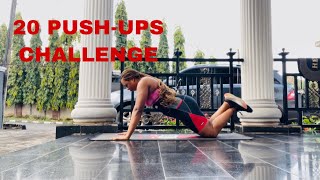 Home Workout Beginners| 20 Push-ups everyday| Toned Arms. screenshot 1