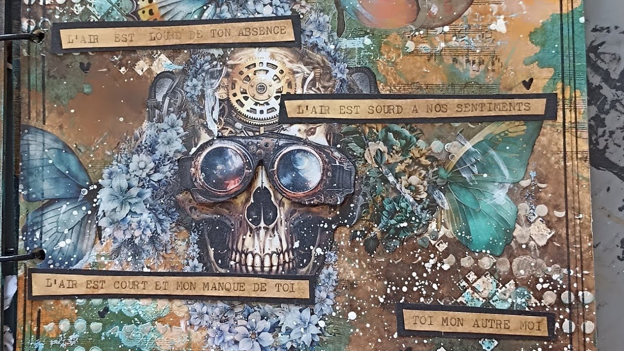 Cette PAGE pour  l'album STEAMPUNK avec vous 