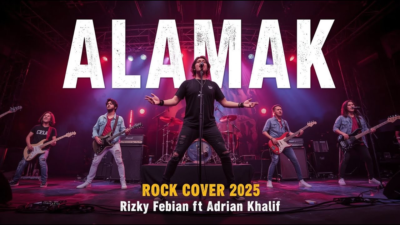 Rizky Febian & Adrian Khalif - Alamak (Kalau Ada 9 Nyawa) | Rock Cover 2025