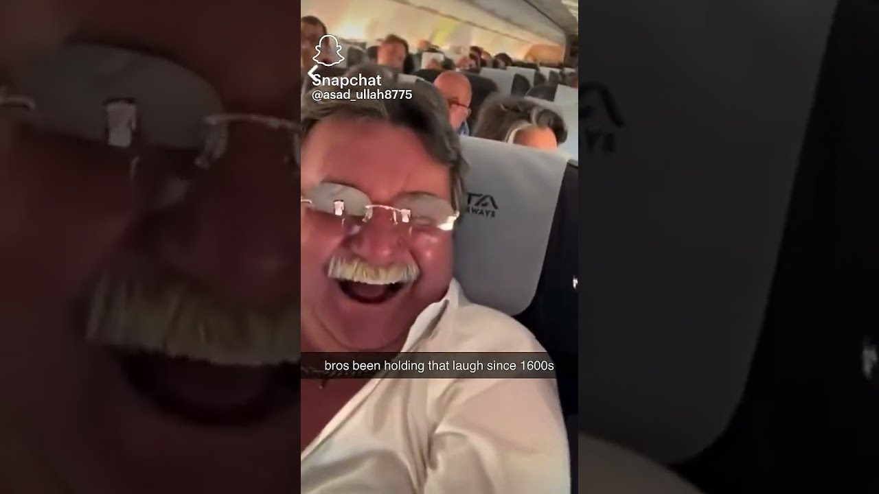 Man S Loud Unique Laughter Has Everyone Cracking Up Hilarious Moment 