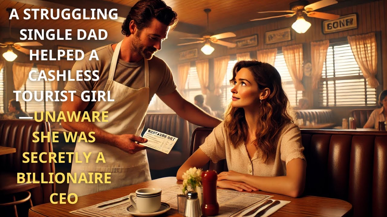 A Struggling Single Dad Helped a Cashless Tourist Girl—Unaware She Was Secretly a Billionaire CEO