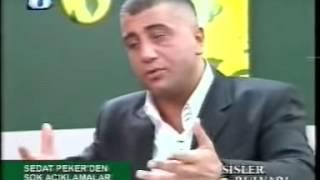 Sedat Peker Si̇sler Bulvari Programi 1 Bölüm