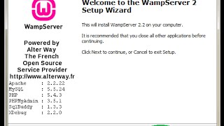 complete web design tutorial for beginners wamp server installation