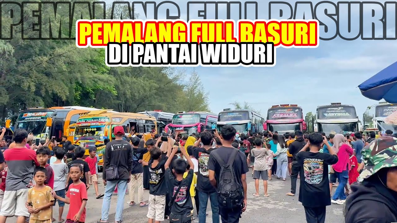 PEMALANG FULL BASURI DI PANTAI WIDURI