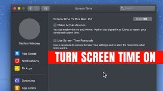 How to Turn on Screen Time on Mac