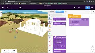 10. CoSpaces - Add a Welcome Message