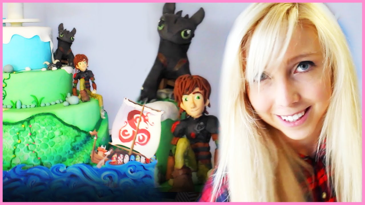 How To Train Your Dragon Cake! Featuring BananaJamana 