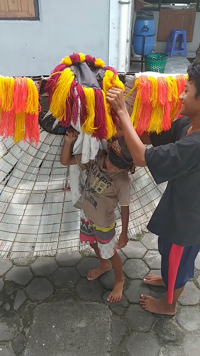 gak kuat memainkan reog ponorogo #shorts