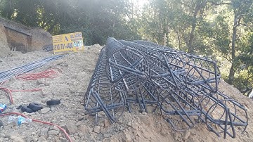 Concrete Contractor Bending Rebar... All Access 510-804-4646