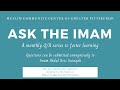 Ask the imam dreams of janna conditions of friday khutba bringing young children to masjid