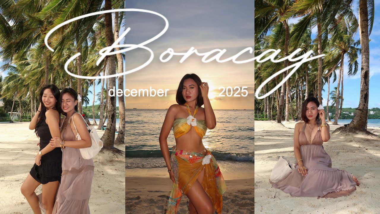 boracay december 2025 (raw vlog) | love, leilané