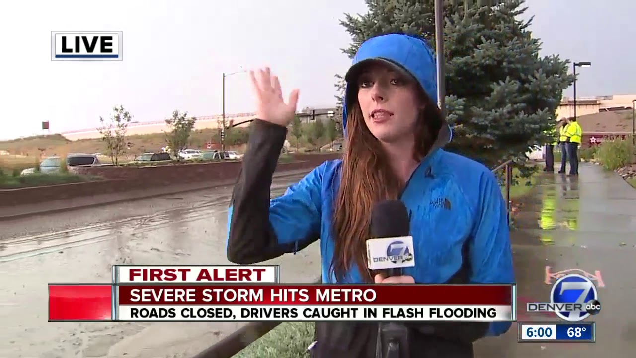 Severe storm hits the Denver metro - YouTube