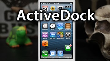 [Cydia Tweaks] ActiveDock - OS X Inspired Dock For iOS - $1.99