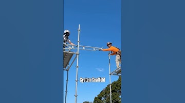 System Scaffold #norcalcarpenterstraining #union #apprentice #fyp