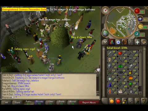 Runescape 3rd Age Crash - YouTube