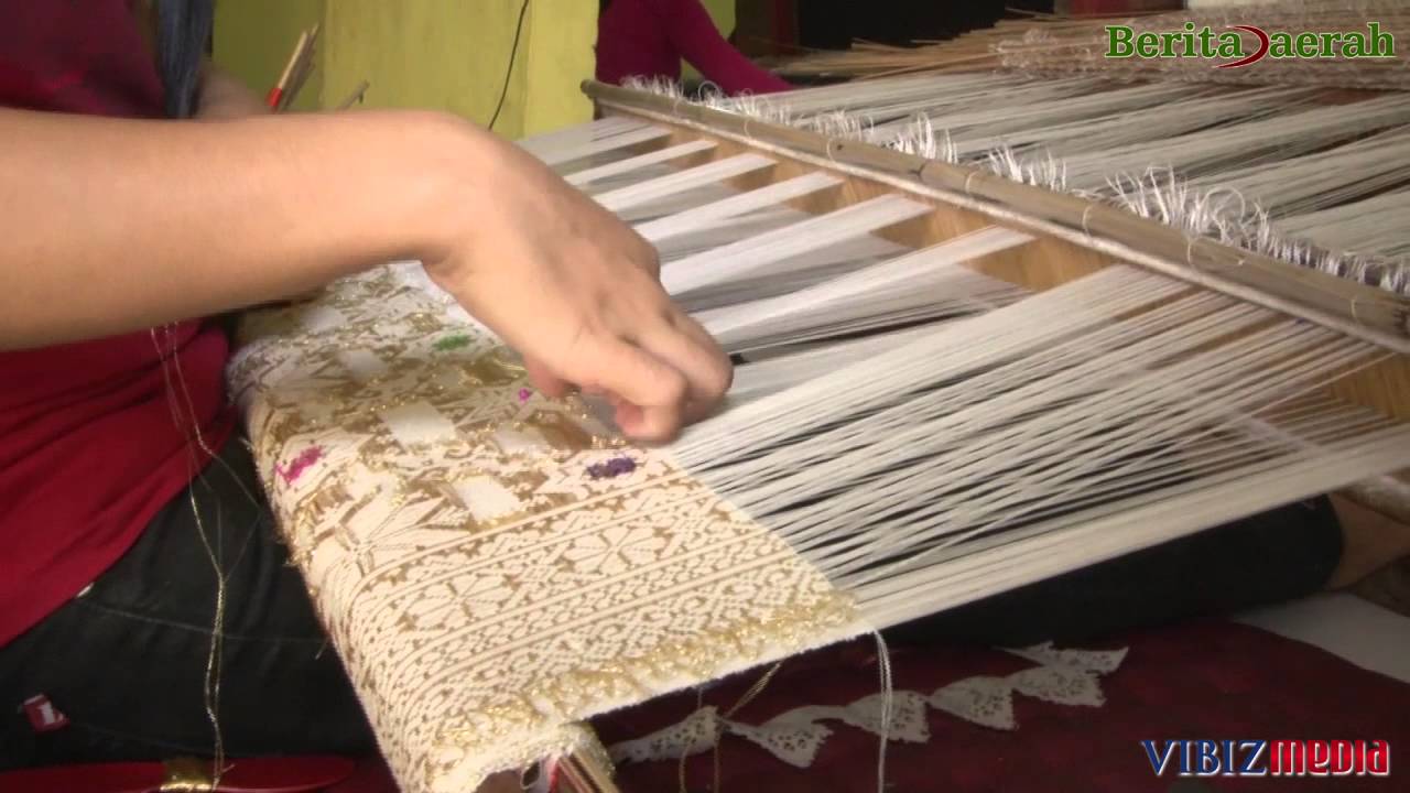 Pengrajin Tenun Songket Palembang YouTube