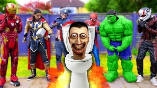Skibidi Toilet VS The Superhero Multiverse!