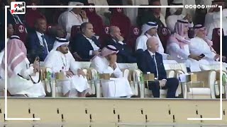 شاهد فرحة وزير الرياضة السعودي عقب فوز الأخضر علي الأرجنتين