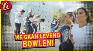 Marijn Het Was Gewoon Bijna Mishandeling Hooligirls Spelen Levend Bowling Op Het Strand