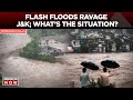 Jammu kashmir ramban news  houses flooded roads submerged rain wreakes havoc in kashmir