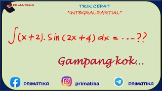 Trik cepat Integral Parsial | 5 detik beres Trik cepat Integral Parsial | 5 detik beres