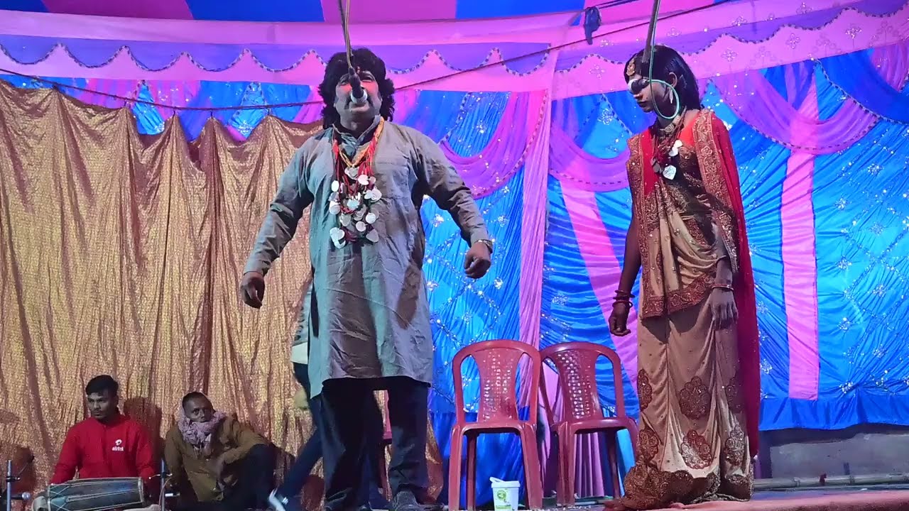 न्यू कारीबॉस मैथिली नाच #उदल का दरवार-10 #comedy_nach_program #aalhaudal nach narkatiya