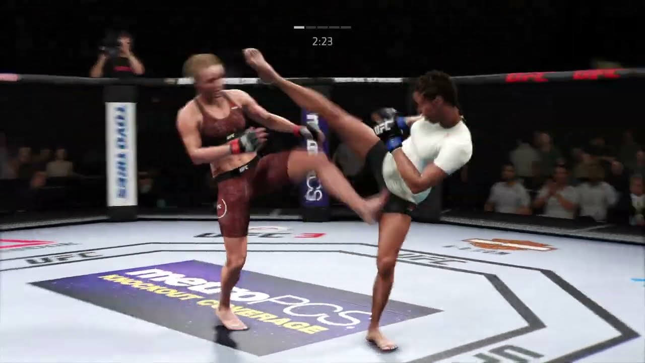 UFC 3 - Valentina Shevchenko vs. Julianna Pena - Bantamweight Title Fight - Legendary Difficulty 
