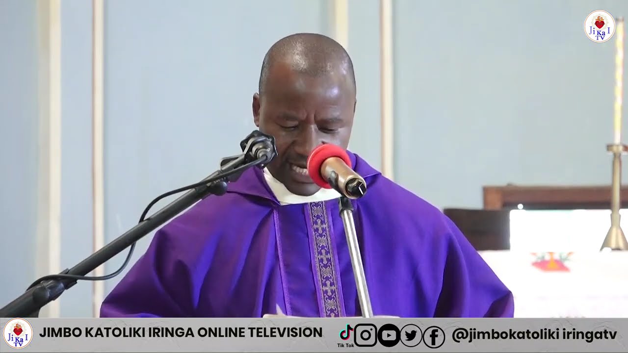 MWANZO MWISHO ADHIMISHO LA MISA  TAKATIFU TA MAZISHI YA MONSIGNOR JULIAN KANGALAWE KUTOKA MAFINGA