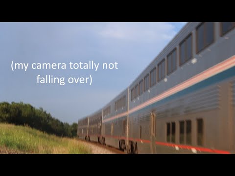 So I might have underestimated the speed of the train