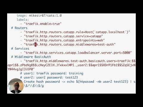 06 - 033 Lab Basic Auth - Traefik Training Course
