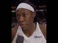 Rhyne Howard postgame sideline interview
