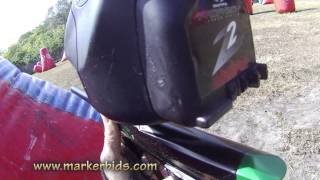 MacDev Clone GT Paintball Gun - testing it out!