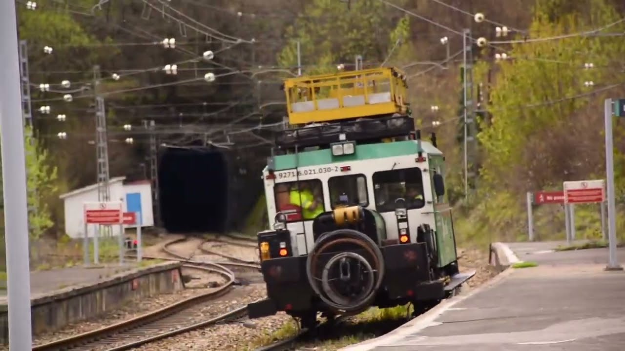 Rampa de Pajares 2024. Trenes de mercancías después de la Variante.