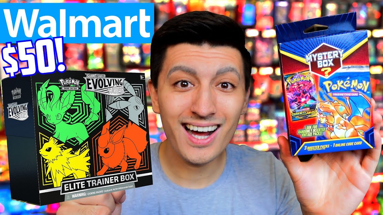 ALT ART Pokemon Card PULLED! $30 Walmart Mystery Box Shopping