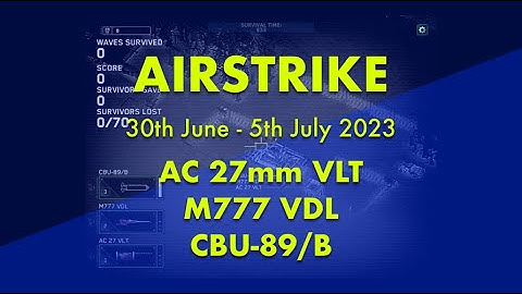 Airstrike - Zombie Gunship Survival