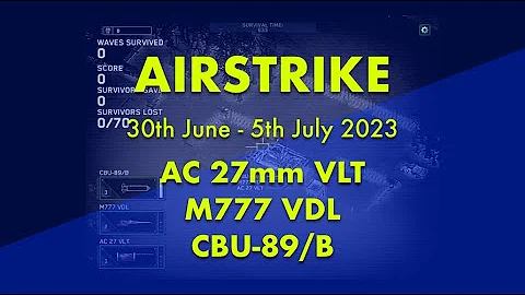 Airstrike - Zombie Gunship Survival