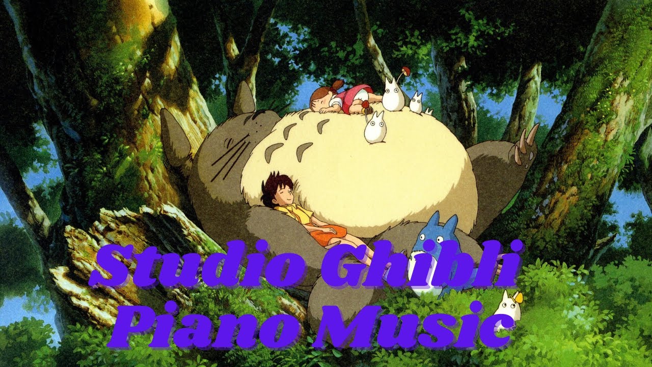 Best Studio Ghibli Piano Music (With Relaxing Forest Sounds) スタジオジブリ YouTube