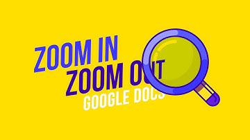 How to Zoom In and Zoom Out in Google Docs