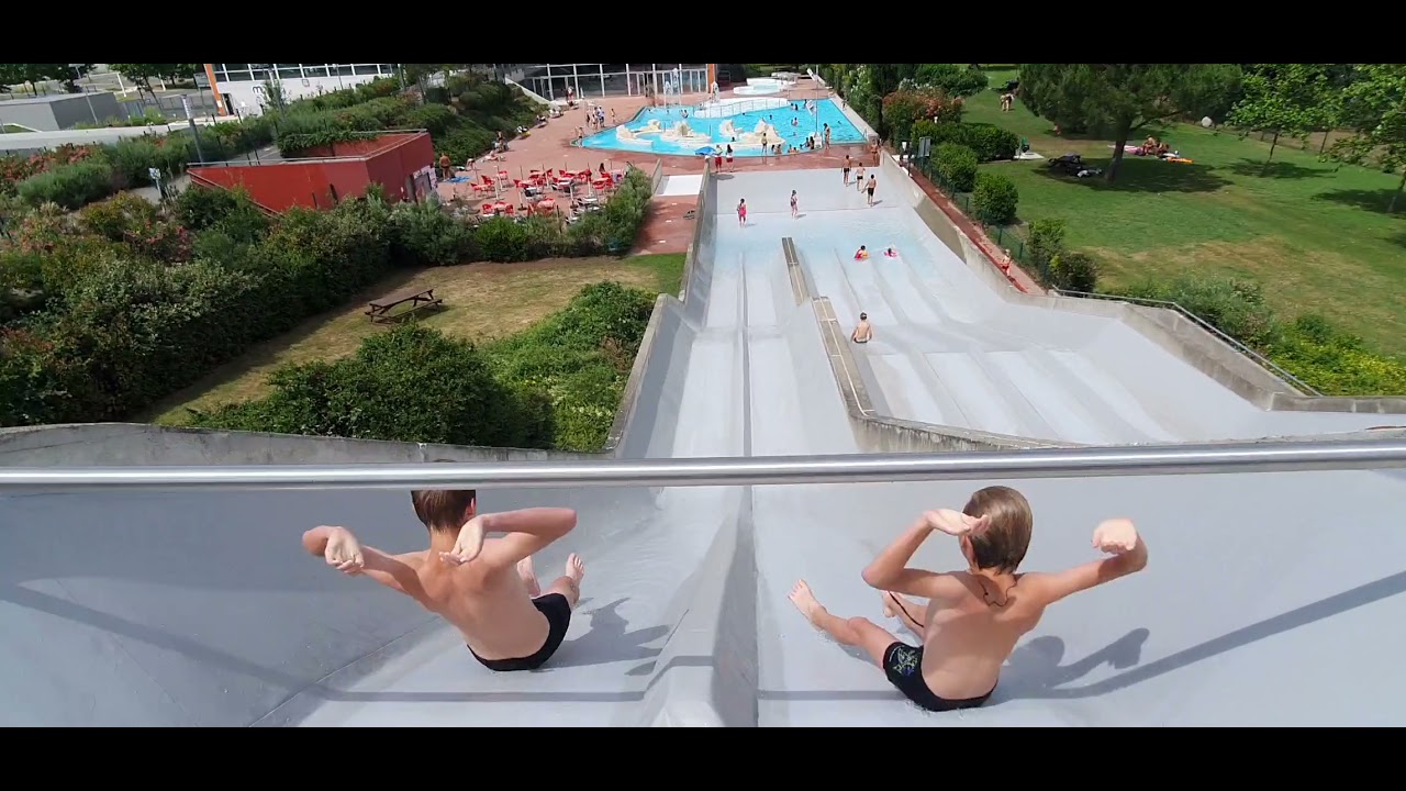 Travel : Aqualudia / La Ramée Beach & Merry go Round Muret / Song : The High Line - Causmic