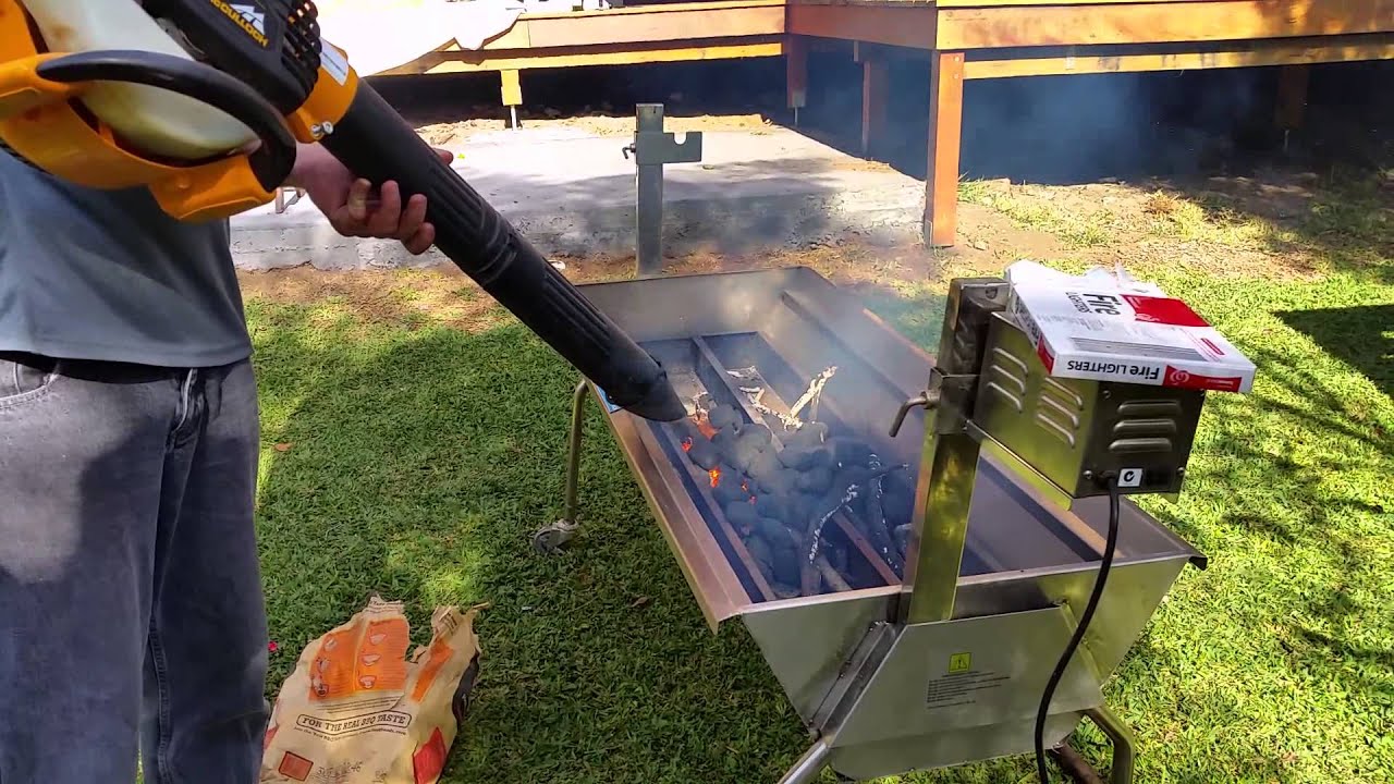 A FASTER way to Fire up Heat Beads YouTube