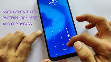 How to Unlock forgotten Pattern Lock Moto G8 Power Lite | MOTO G8 Power Lite Hard Reset