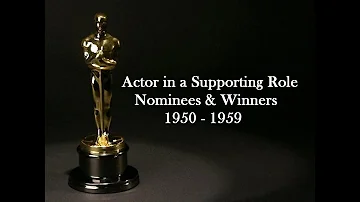 Academy Awards: Oscars Nominees and Winners: Actor in a Supporting Role 1950 - 1959