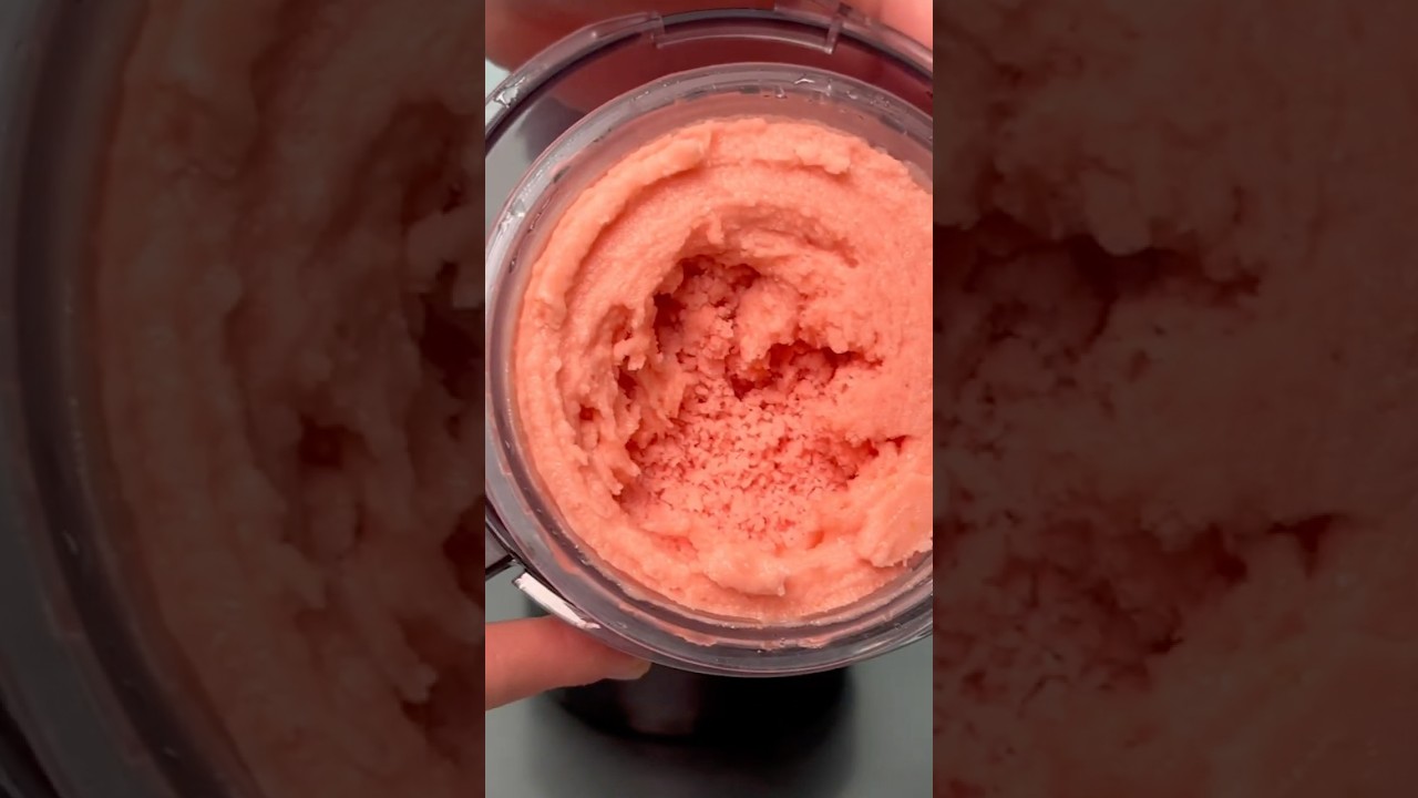 🍓🍋 my kids’ fav Ninja Creami recipe: Frozen Strawberry Lemonade 