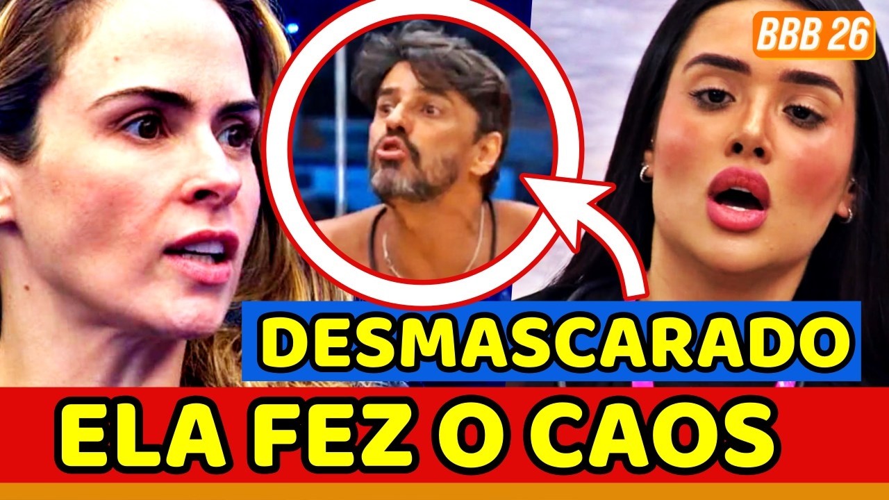 😱🗣️BBB26 CAOS! ANA PAULA DESMASCARA COWBOY, FAZ INFERNO, EXPLODE GRUPO e MENTIRA APARECE