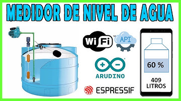 Como hacer un medidor de nivel de agua para cisternas y tinacos WIFI #diy #esp32 #arduino